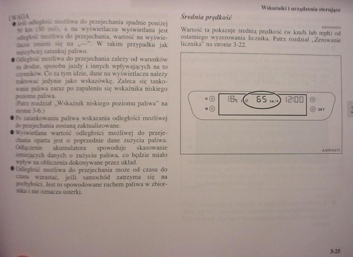 Mitsubishi Colt VI 6 Z30 instrukcja obslugi / page 137