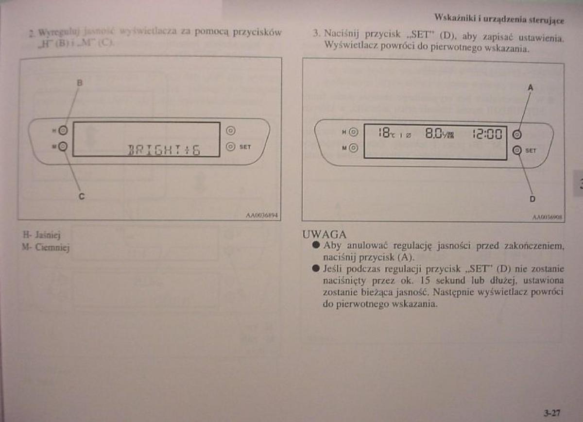 Mitsubishi Colt VI 6 Z30 instrukcja obslugi / page 139