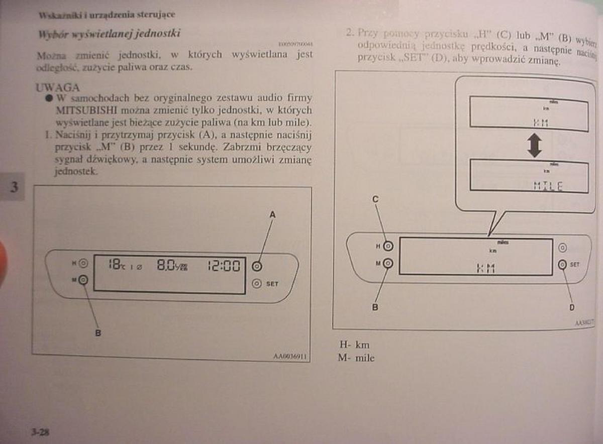 Mitsubishi Colt VI 6 Z30 instrukcja obslugi / page 140