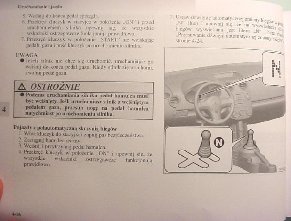 Mitsubishi Colt VI 6 Z30 instrukcja obslugi / page 172