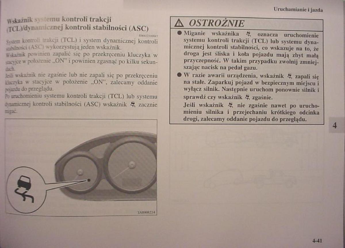 Mitsubishi Colt VI 6 Z30 instrukcja obslugi / page 197