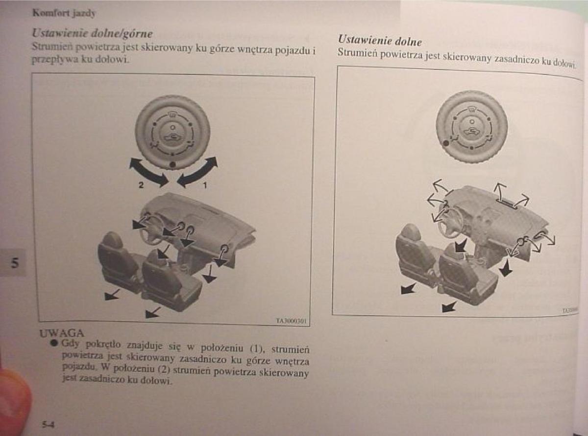 Mitsubishi Colt VI 6 Z30 instrukcja obslugi / page 205