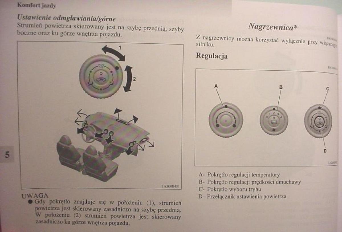 Mitsubishi Colt VI 6 Z30 instrukcja obslugi / page 207