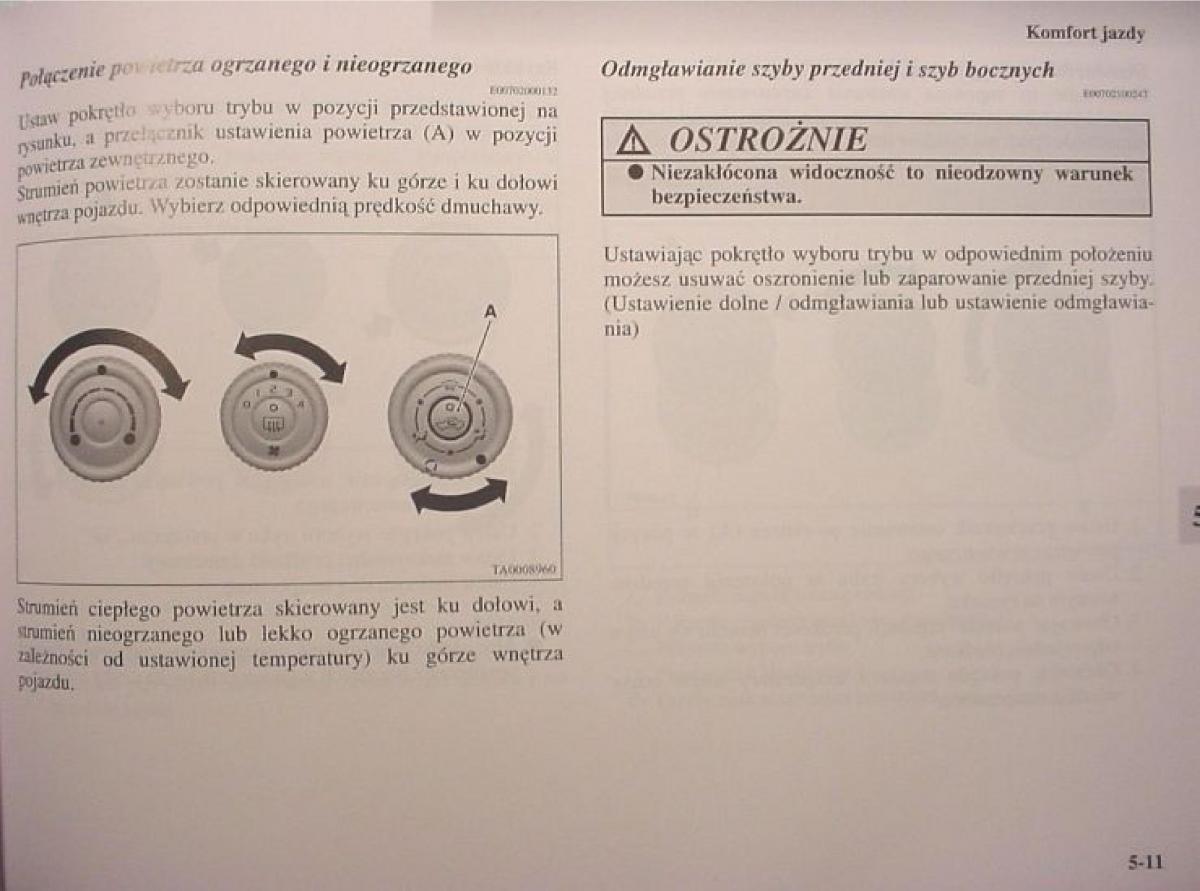 Mitsubishi Colt VI 6 Z30 instrukcja obslugi / page 212