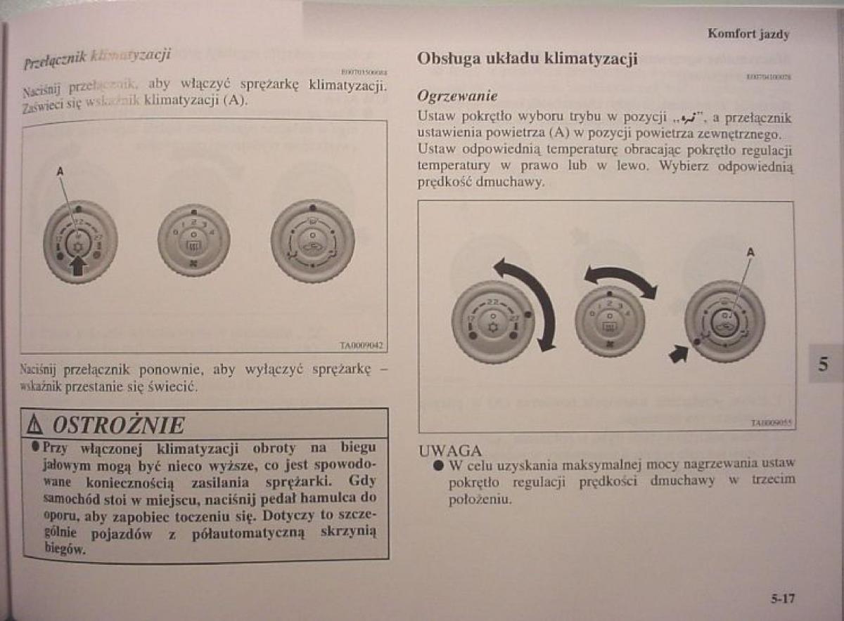 Mitsubishi Colt VI 6 Z30 instrukcja obslugi / page 218