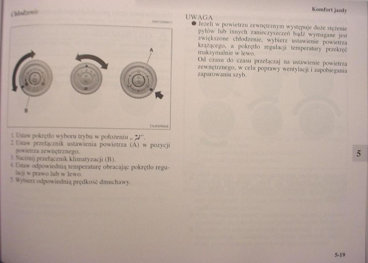 Mitsubishi Colt VI 6 Z30 instrukcja obslugi / page 220