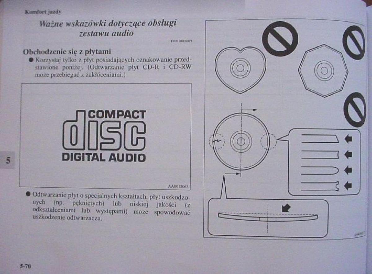 Mitsubishi Colt VI 6 Z30 instrukcja obslugi / page 273