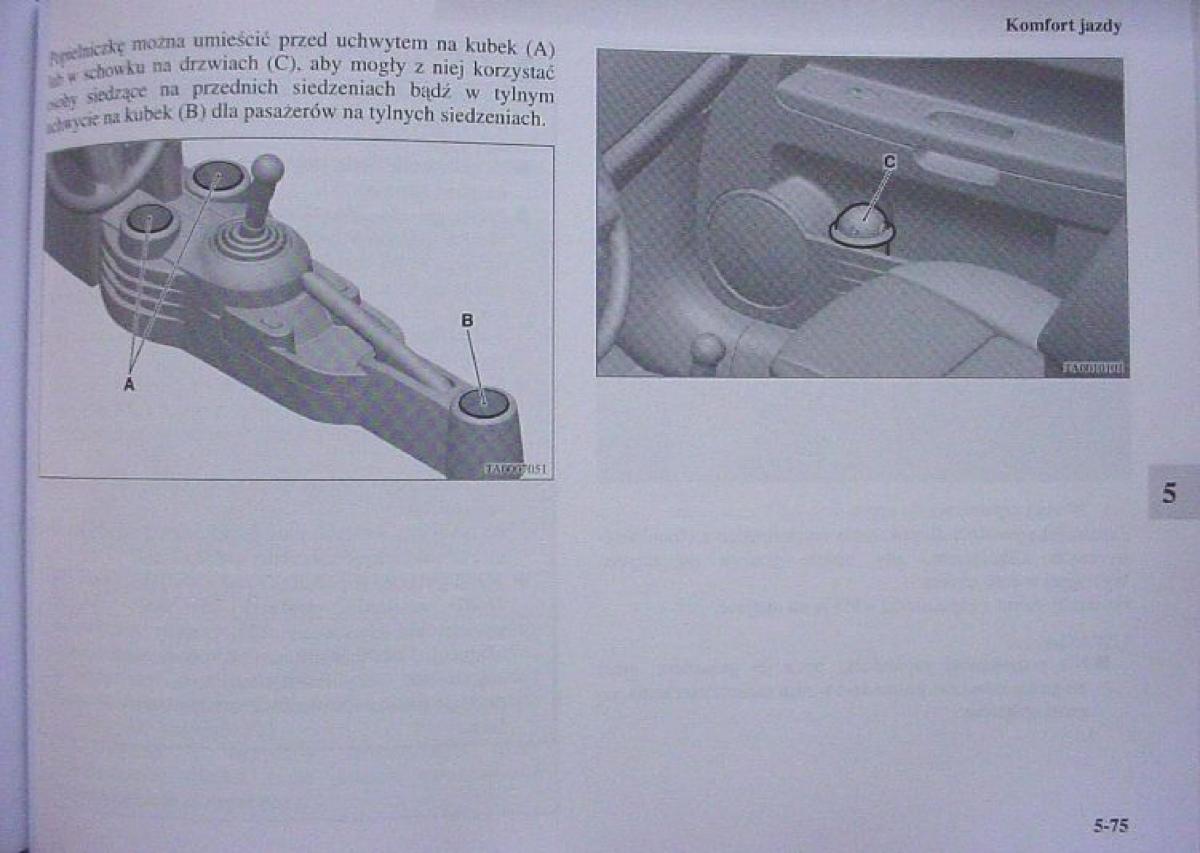 Mitsubishi Colt VI 6 Z30 instrukcja obslugi / page 278