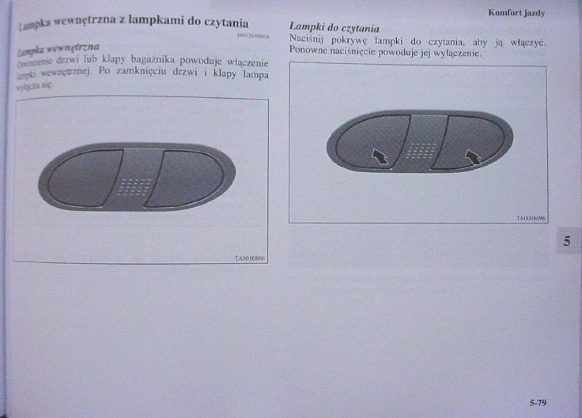 Mitsubishi Colt VI 6 Z30 instrukcja obslugi / page 283