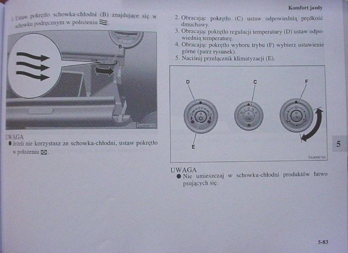 Mitsubishi Colt VI 6 Z30 instrukcja obslugi / page 287