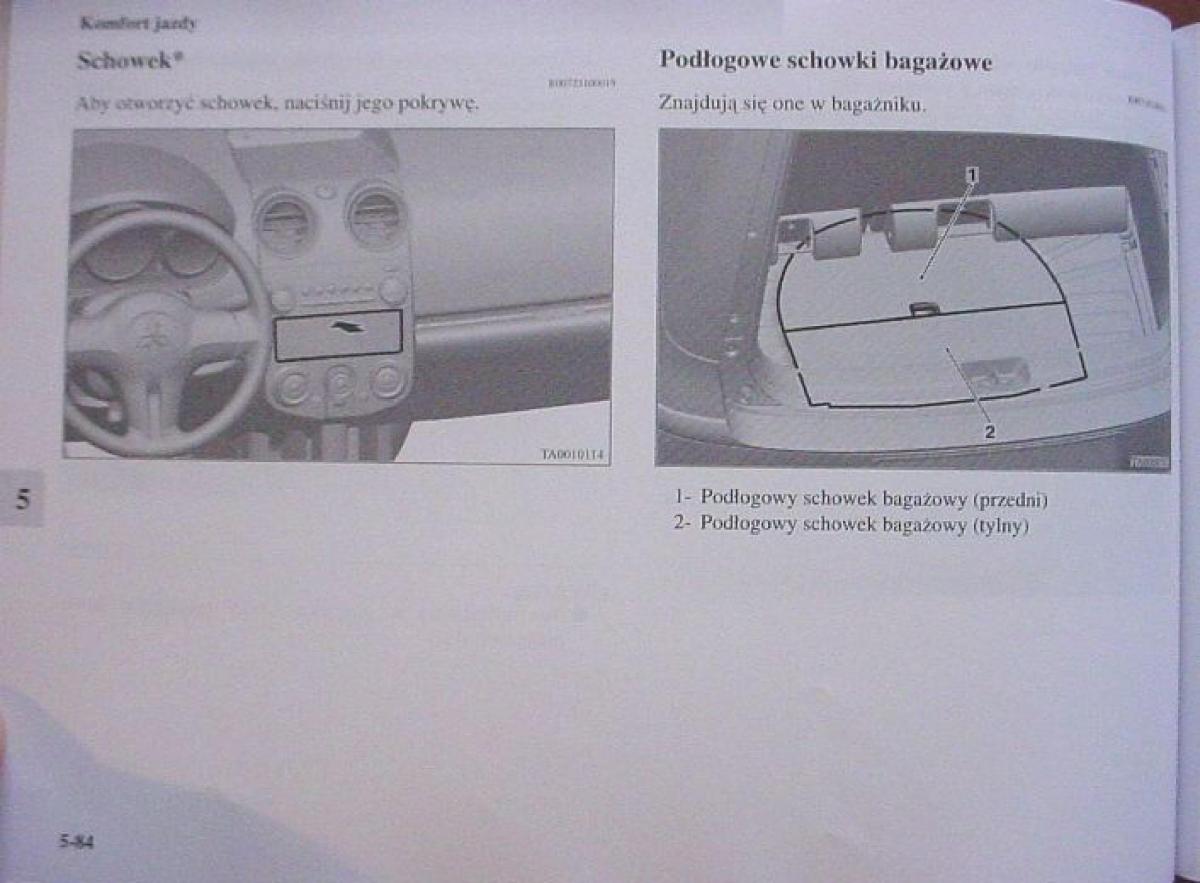 Mitsubishi Colt VI 6 Z30 instrukcja obslugi / page 288