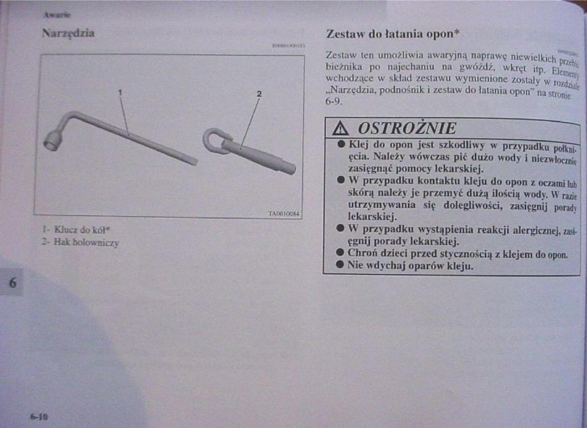 Mitsubishi Colt VI 6 Z30 instrukcja obslugi / page 304