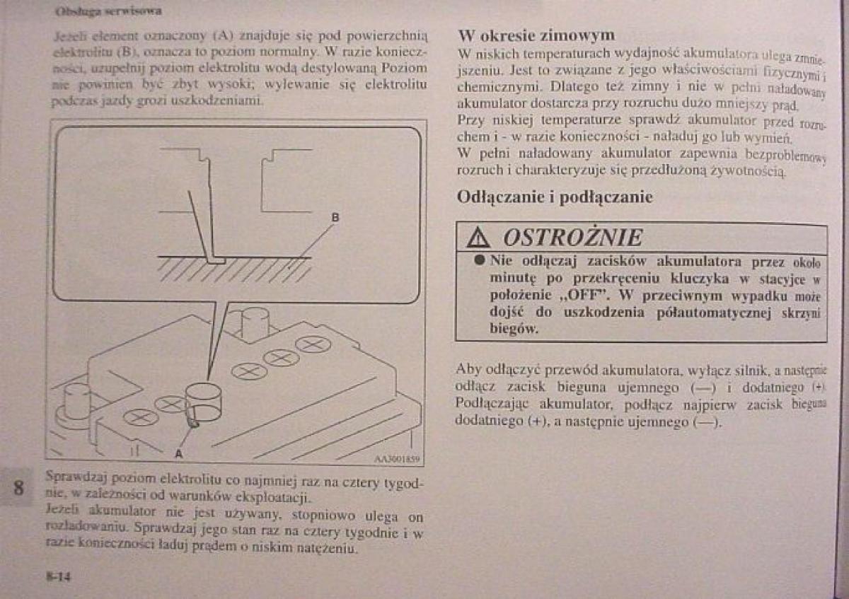 Mitsubishi Colt VI 6 Z30 instrukcja obslugi / page 359