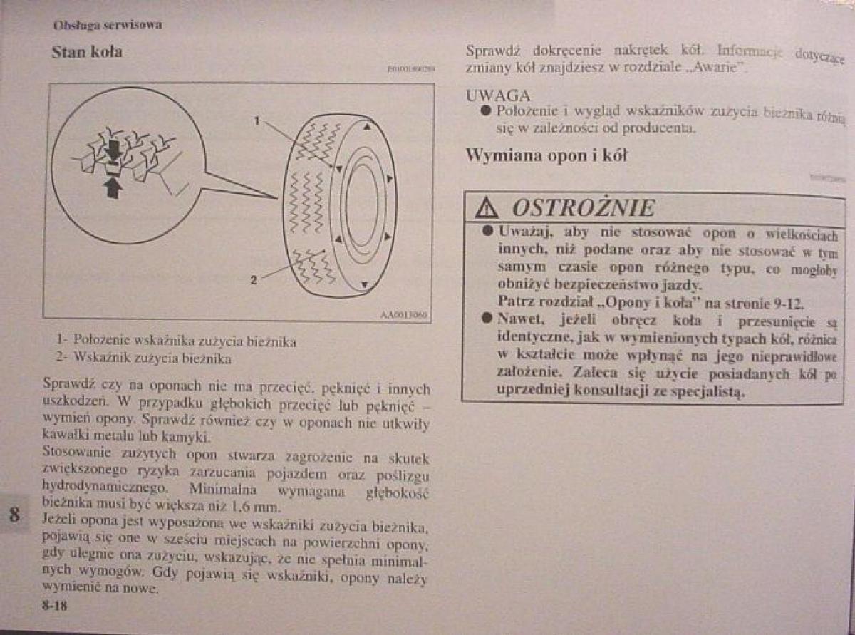 Mitsubishi Colt VI 6 Z30 instrukcja obslugi / page 363