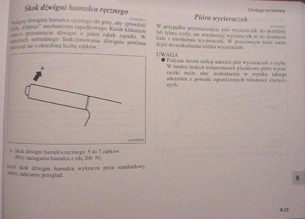 Mitsubishi Colt VI 6 Z30 instrukcja obslugi / page 368
