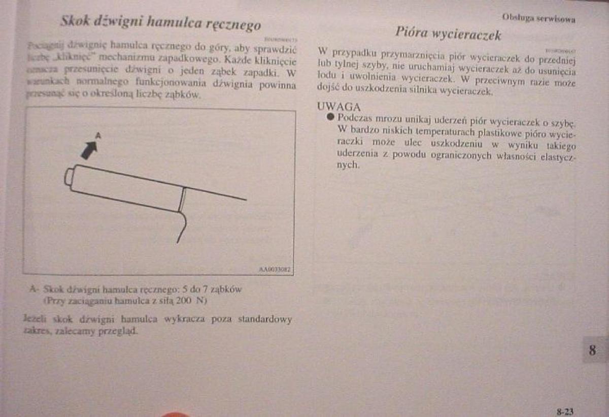 Mitsubishi Colt VI 6 Z30 instrukcja obslugi / page 369