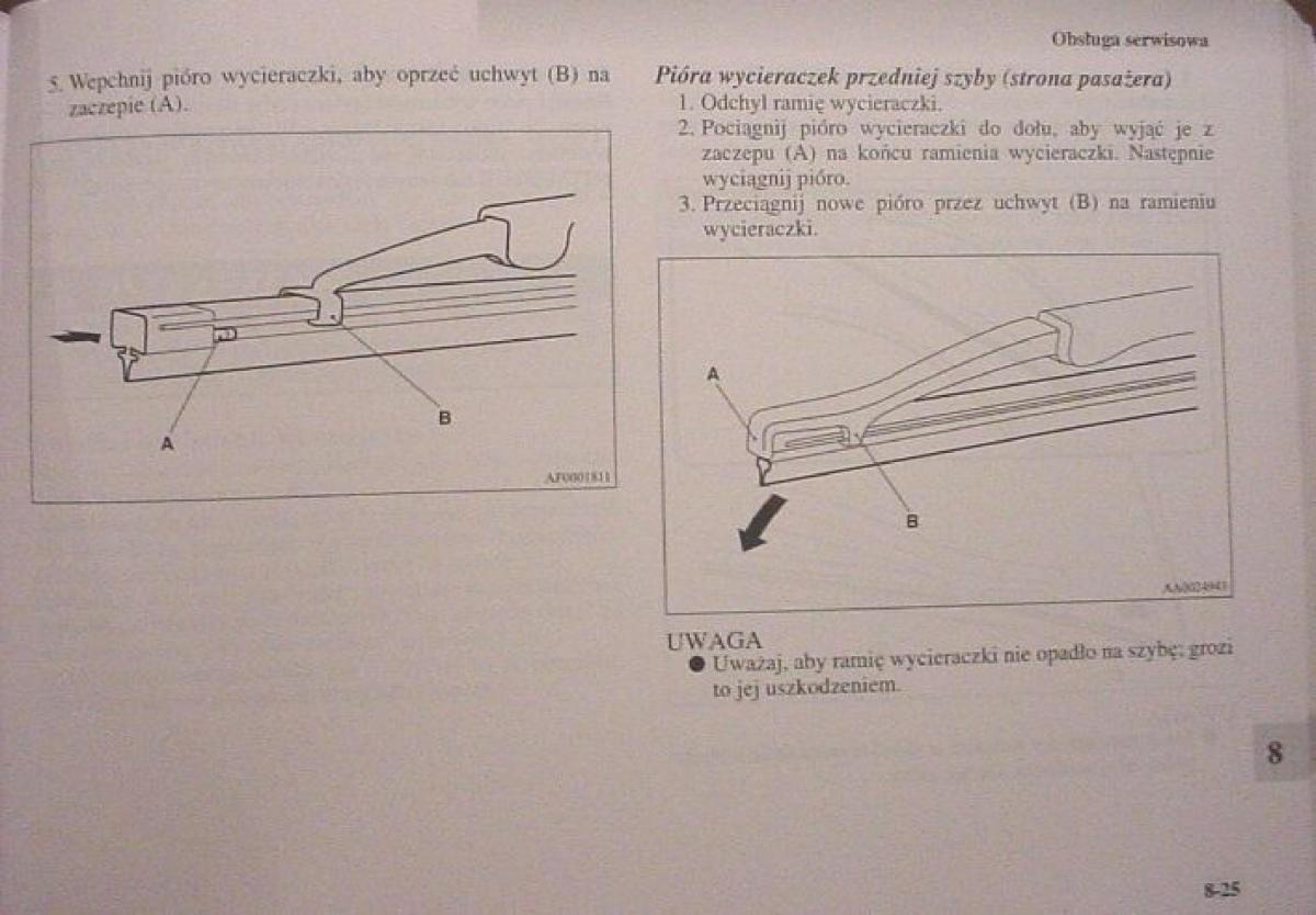 Mitsubishi Colt VI 6 Z30 instrukcja obslugi / page 371