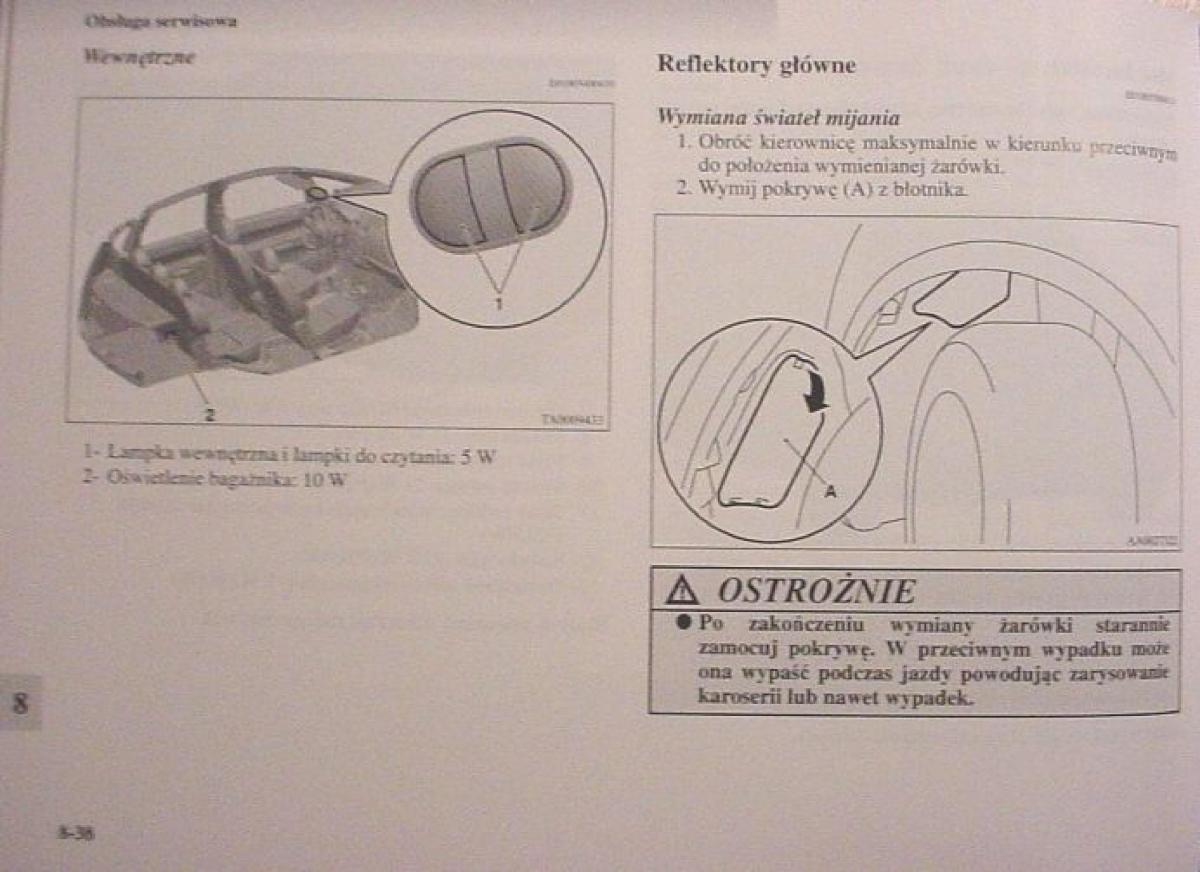 Mitsubishi Colt VI 6 Z30 instrukcja obslugi / page 384