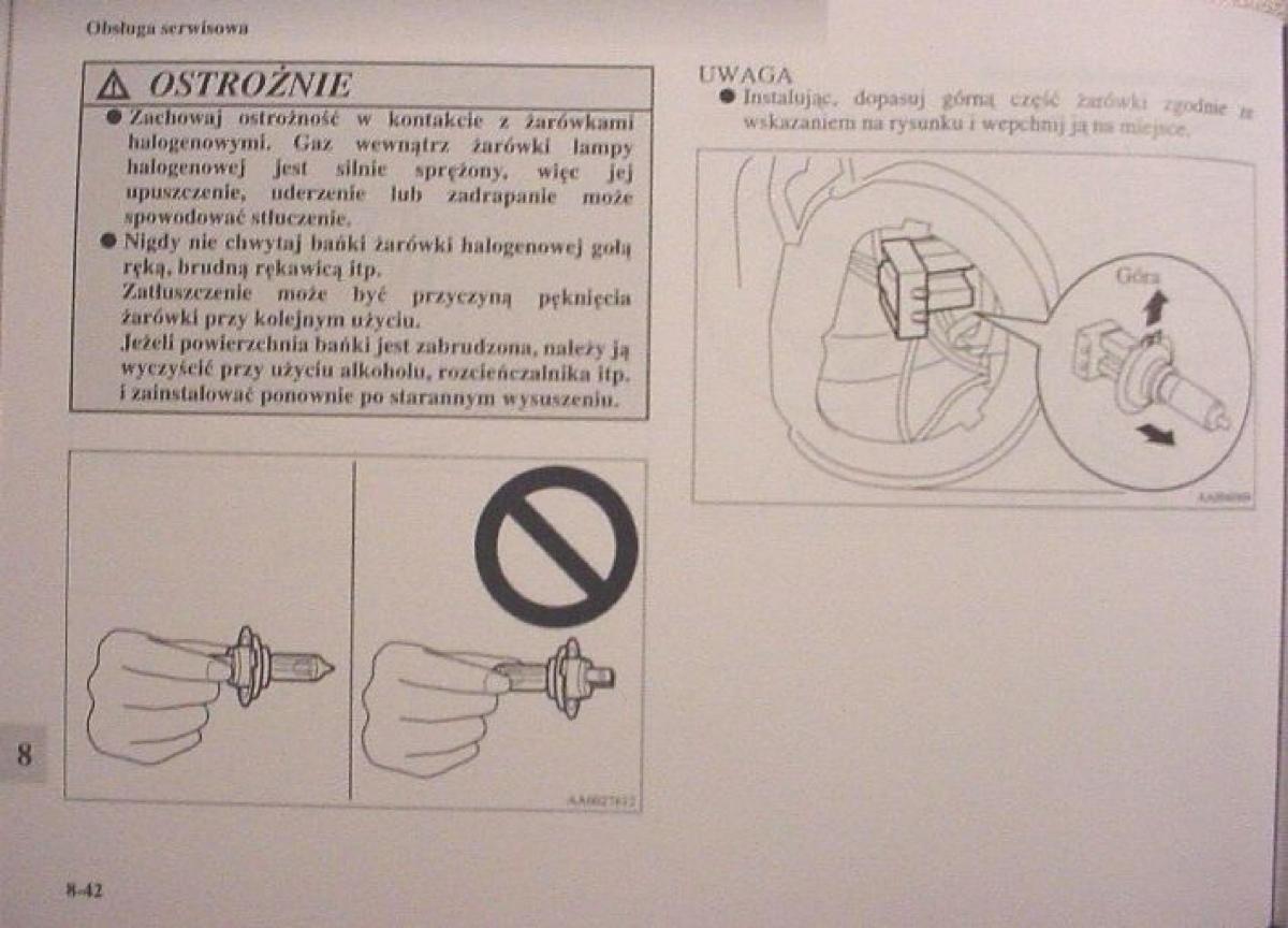 Mitsubishi Colt VI 6 Z30 instrukcja obslugi / page 388
