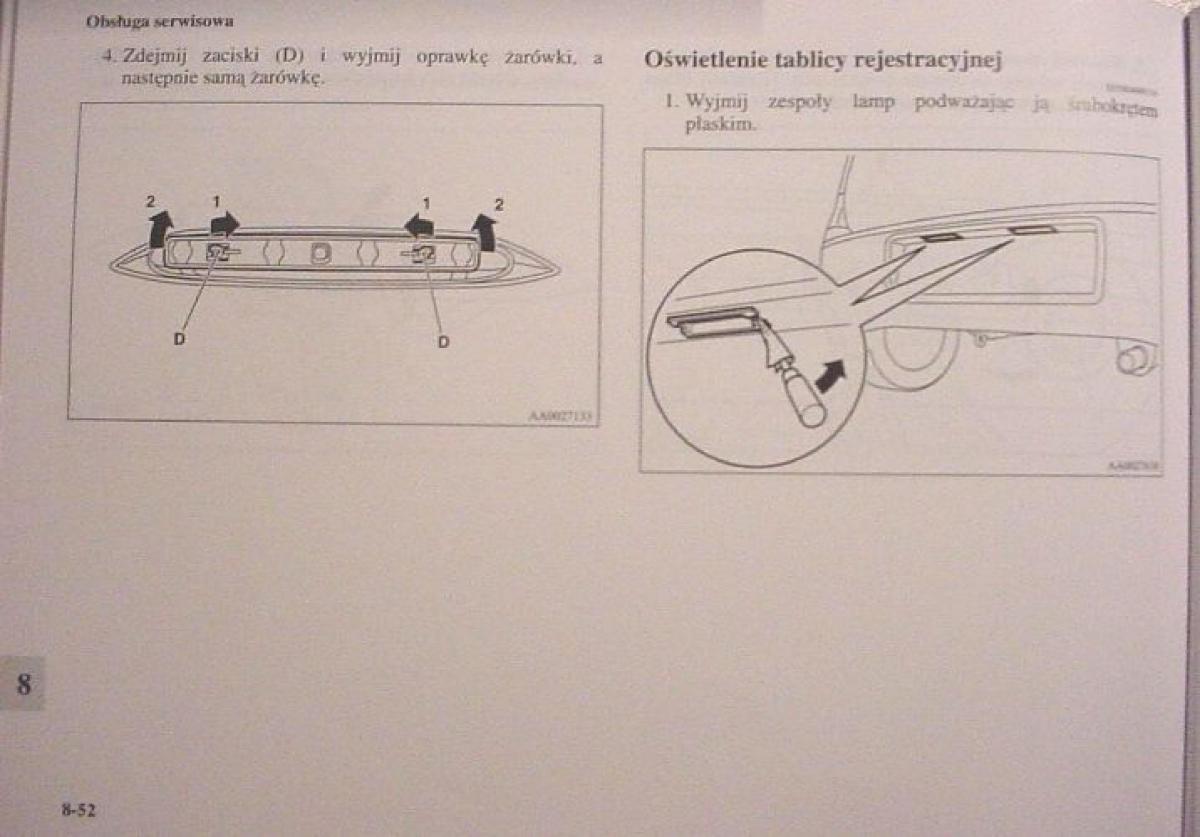 Mitsubishi Colt VI 6 Z30 instrukcja obslugi / page 398