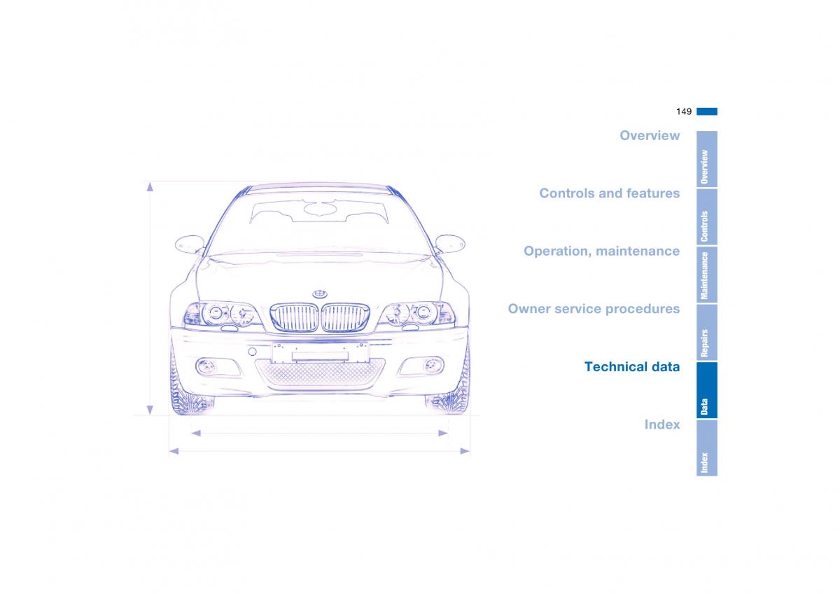 manual BMW M3 E46 BMW M3 E46 owners manual / page 149