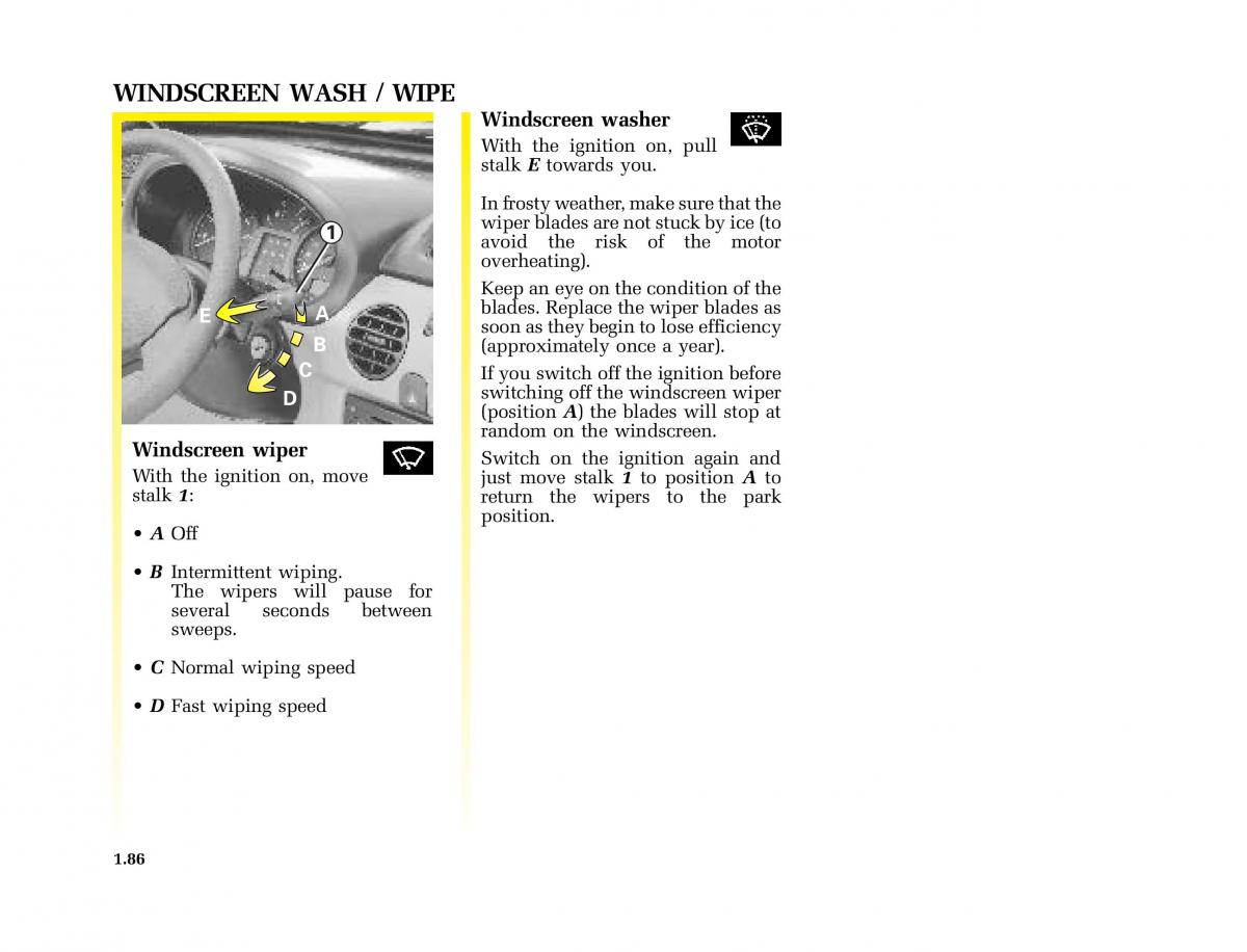 Renault Kangoo I 1 Nissan Kubistar Foton View M owners manual / page 91