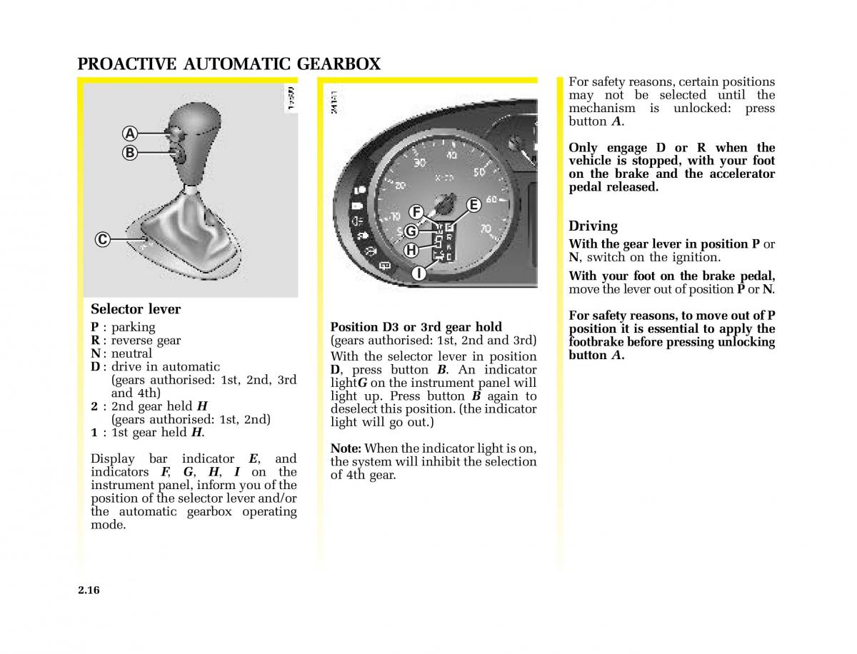 Renault Kangoo I 1 Nissan Kubistar Foton View M owners manual / page 111