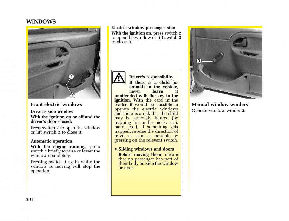 Renault Kangoo I 1 Nissan Kubistar Foton View M owners manual / page 125