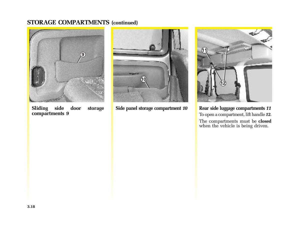 Renault Kangoo I 1 Nissan Kubistar Foton View M owners manual / page 131