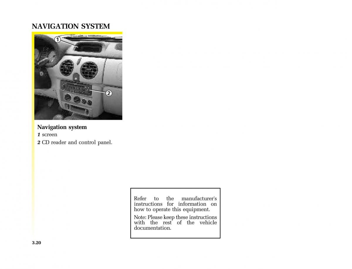 Renault Kangoo I 1 Nissan Kubistar Foton View M owners manual / page 133