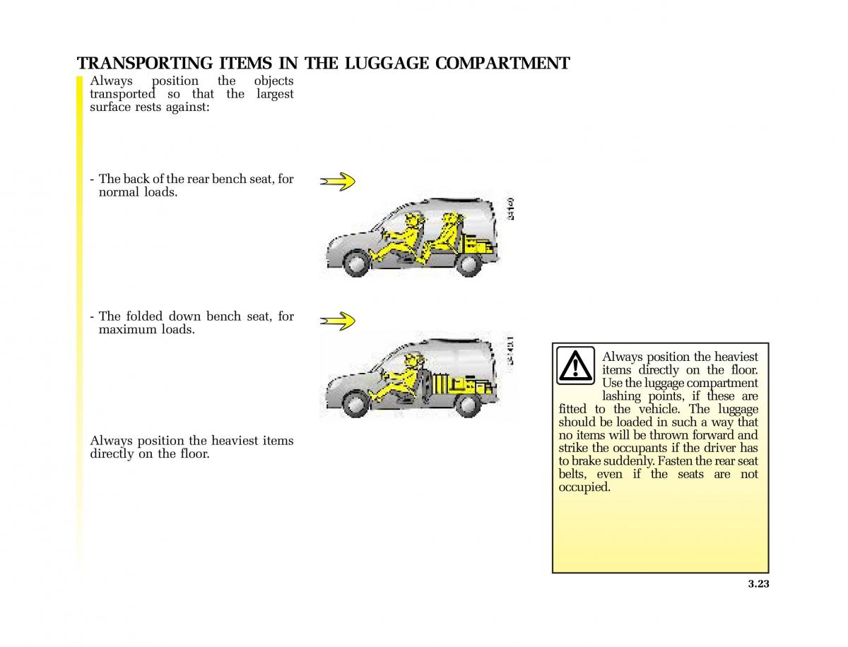 Renault Kangoo I 1 Nissan Kubistar Foton View M owners manual / page 136