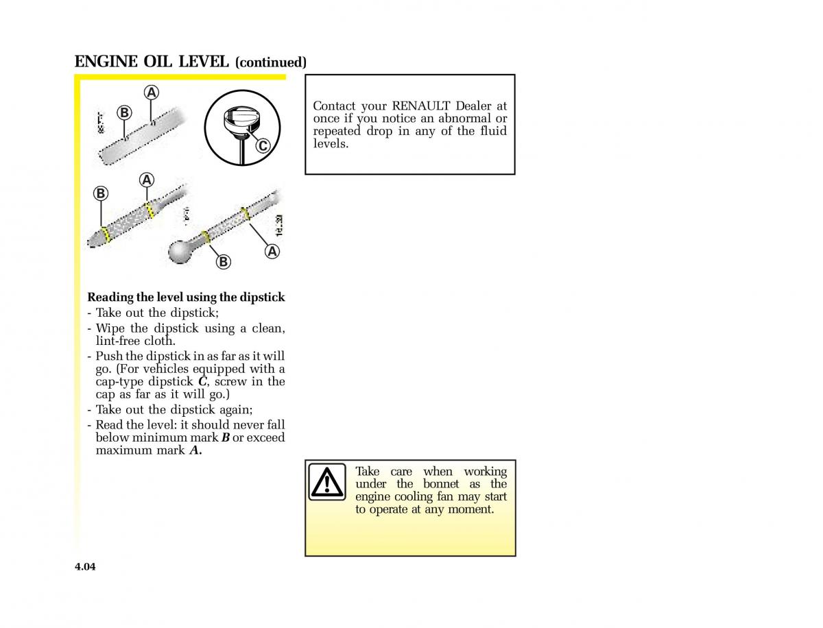 Renault Kangoo I 1 Nissan Kubistar Foton View M owners manual / page 143