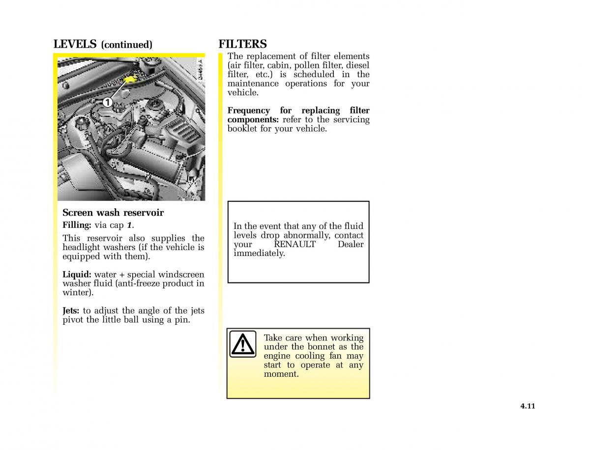 Renault Kangoo I 1 Nissan Kubistar Foton View M owners manual / page 150