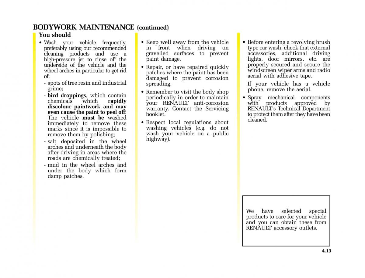 Renault Kangoo I 1 Nissan Kubistar Foton View M owners manual / page 152