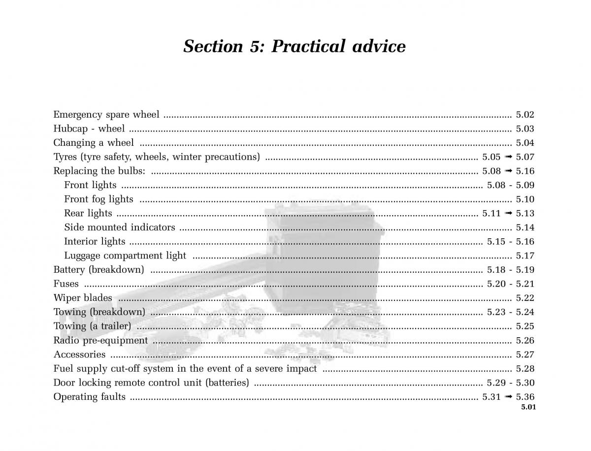 Renault Kangoo I 1 Nissan Kubistar Foton View M owners manual / page 154