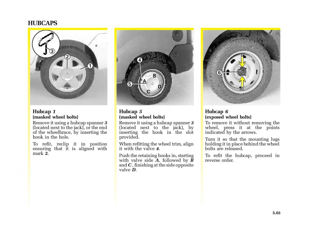 Renault Kangoo I 1 Nissan Kubistar Foton View M owners manual / page 156