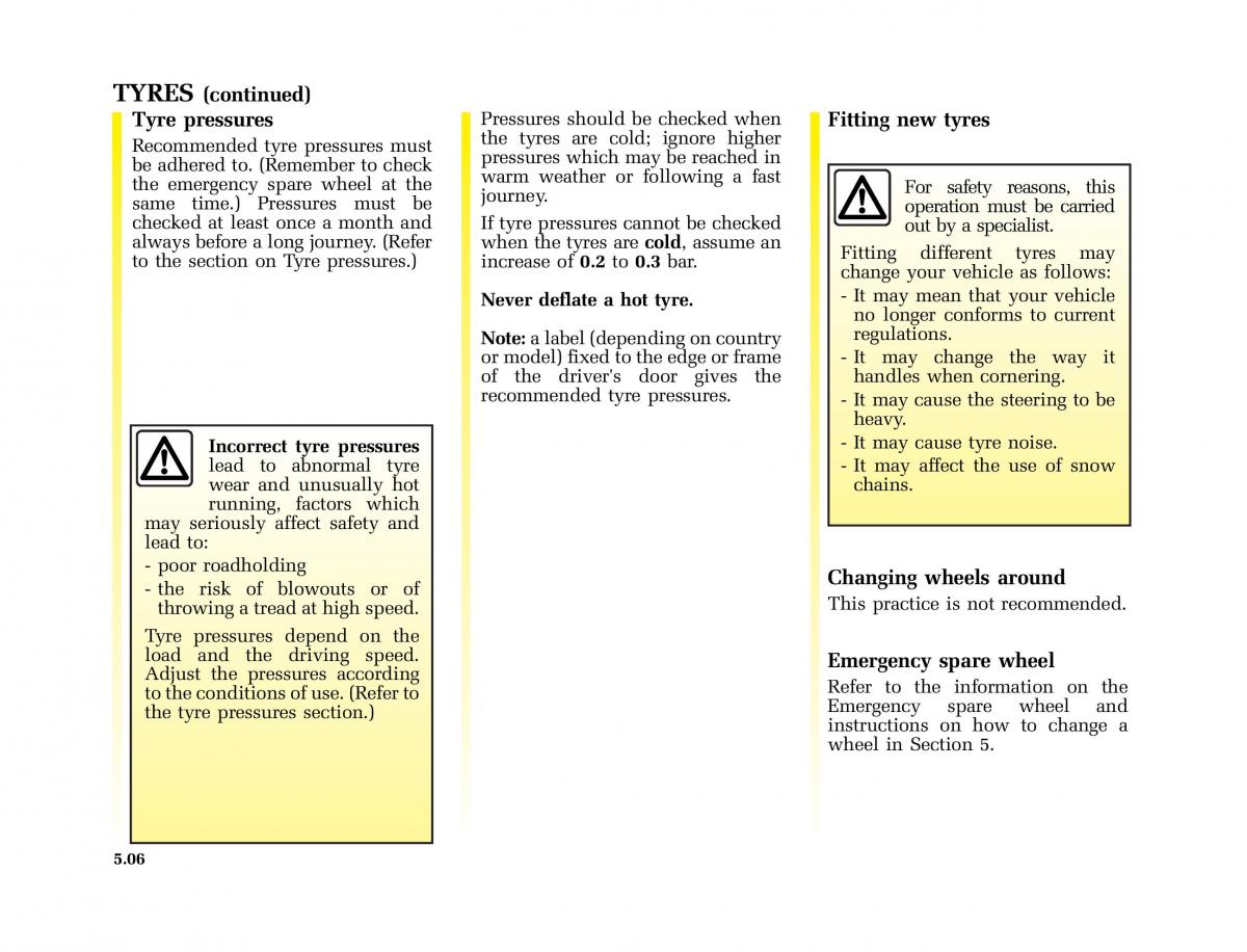 Renault Kangoo I 1 Nissan Kubistar Foton View M owners manual / page 159