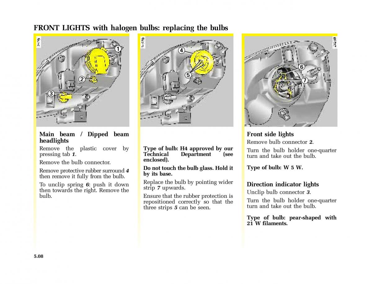 Renault Kangoo I 1 Nissan Kubistar Foton View M owners manual / page 161