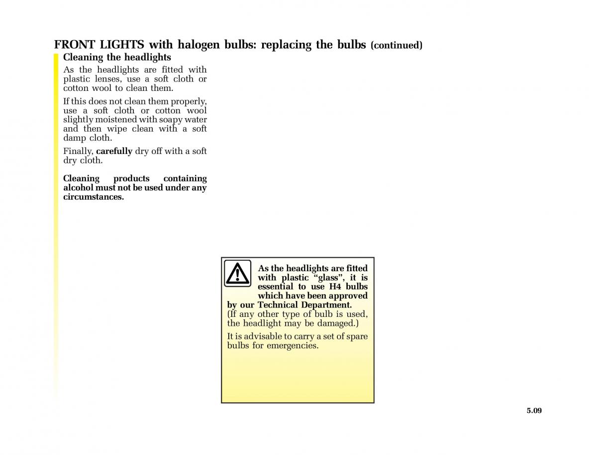 Renault Kangoo I 1 Nissan Kubistar Foton View M owners manual / page 162