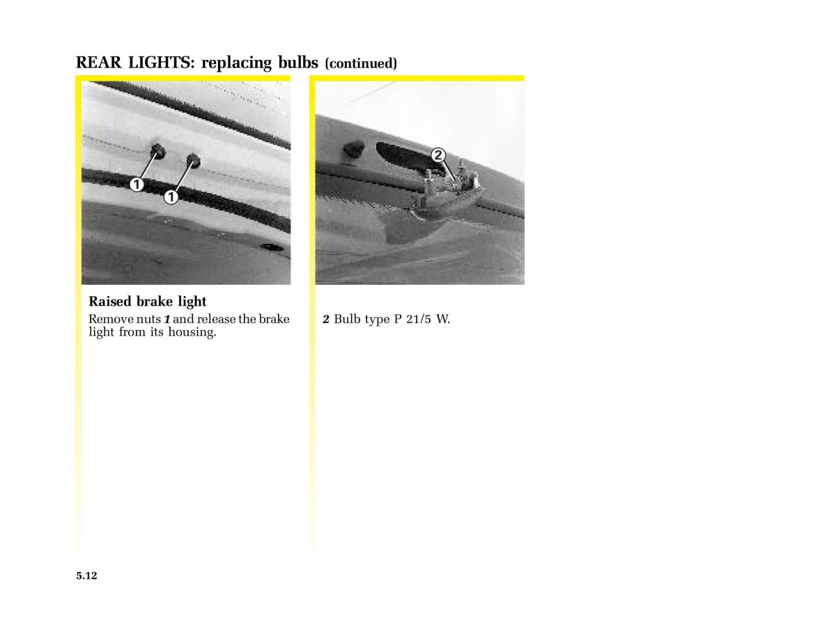 Renault Kangoo I 1 Nissan Kubistar Foton View M owners manual / page 165