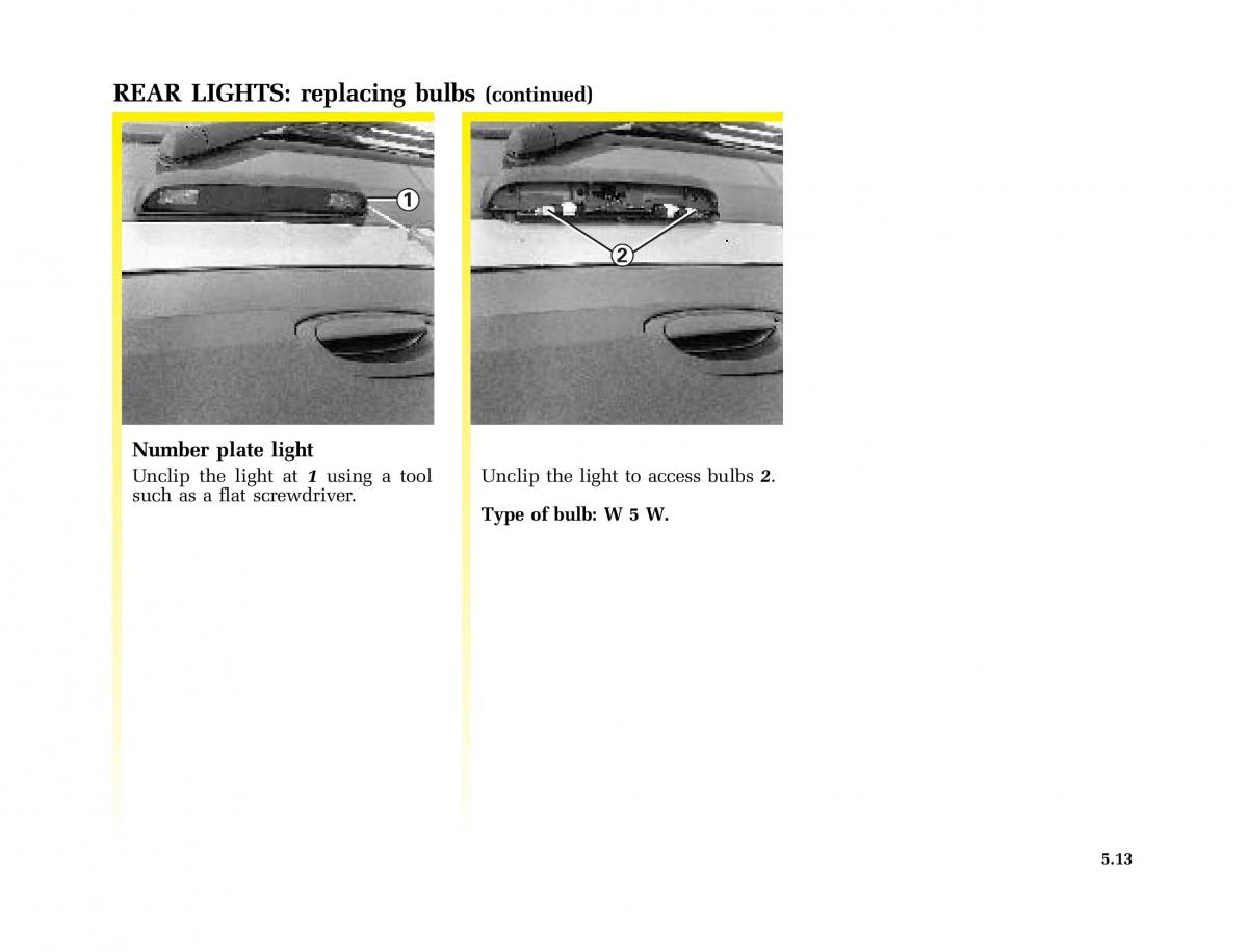 Renault Kangoo I 1 Nissan Kubistar Foton View M owners manual / page 166