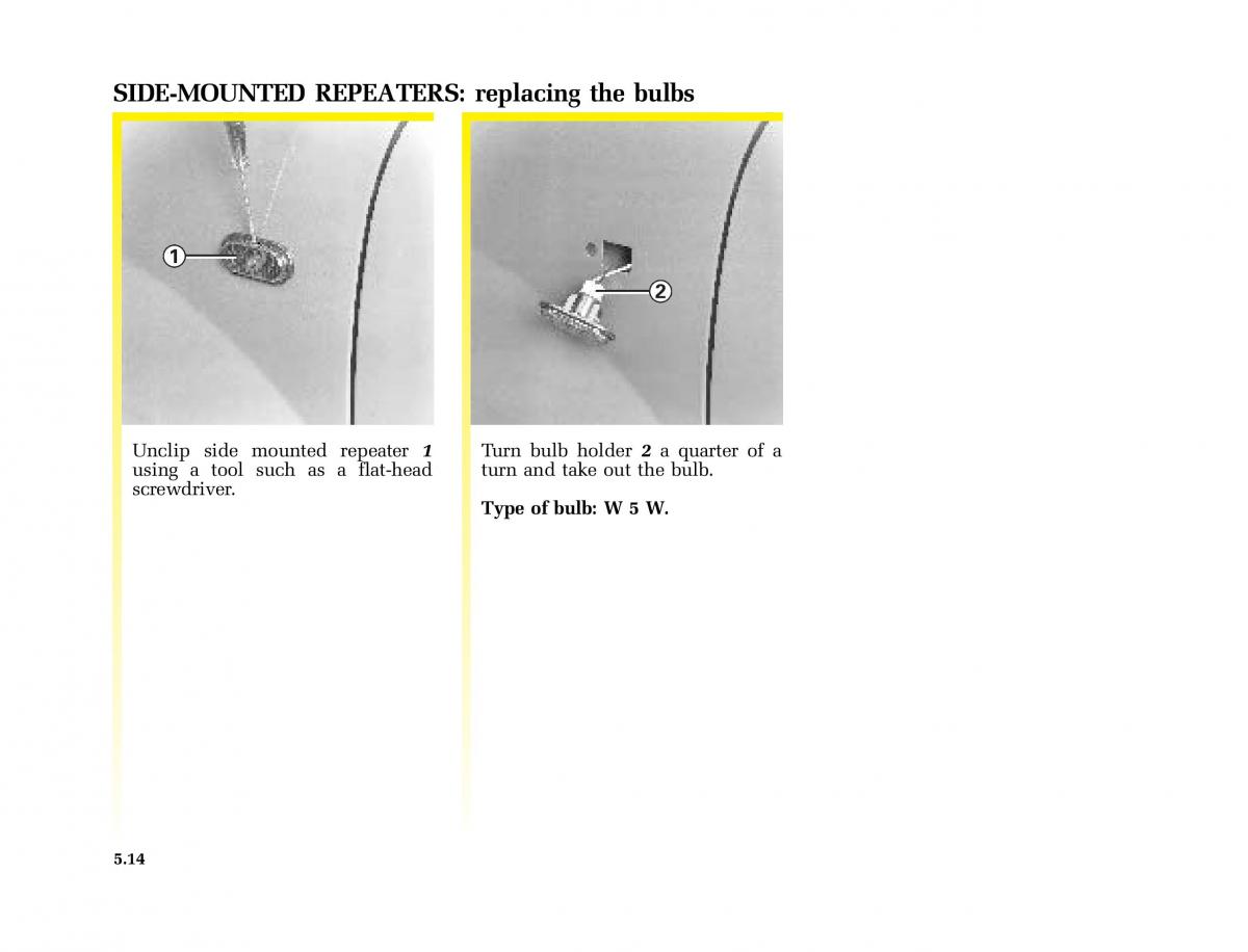 Renault Kangoo I 1 Nissan Kubistar Foton View M owners manual / page 167