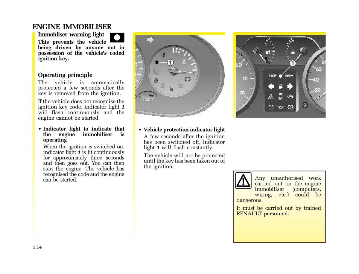 Renault Kangoo I 1 Nissan Kubistar Foton View M owners manual / page 19