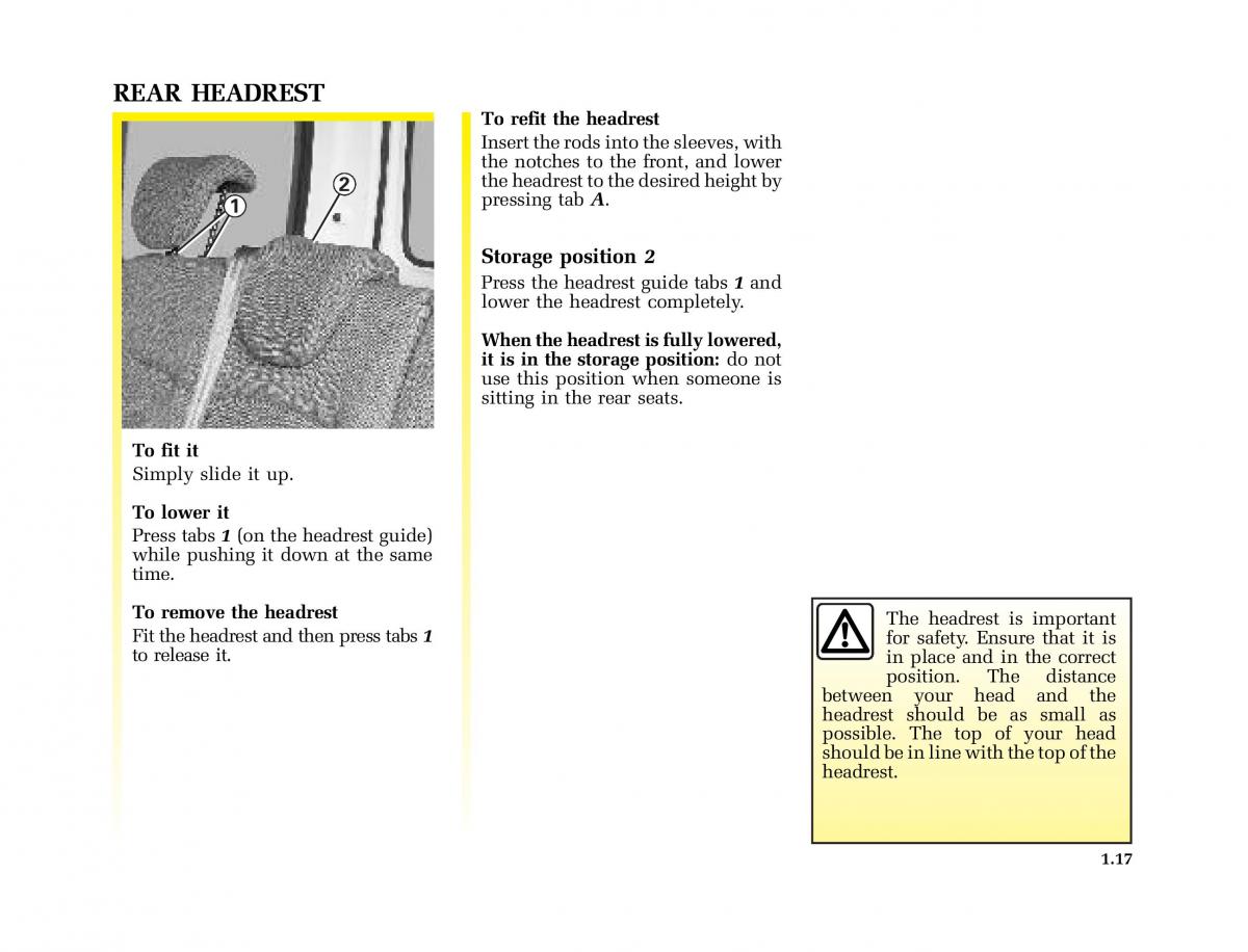 Renault Kangoo I 1 Nissan Kubistar Foton View M owners manual / page 22