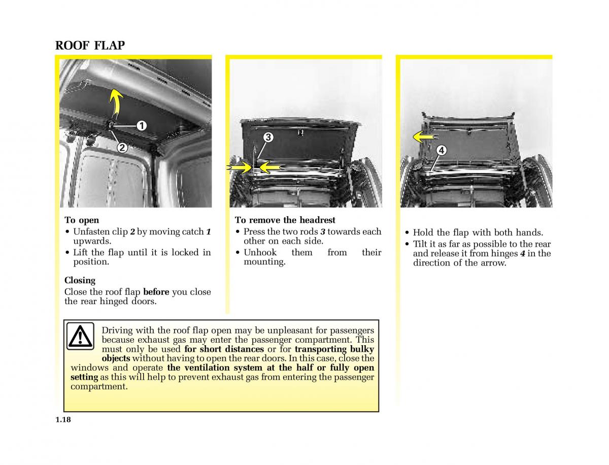 Renault Kangoo I 1 Nissan Kubistar Foton View M owners manual / page 23