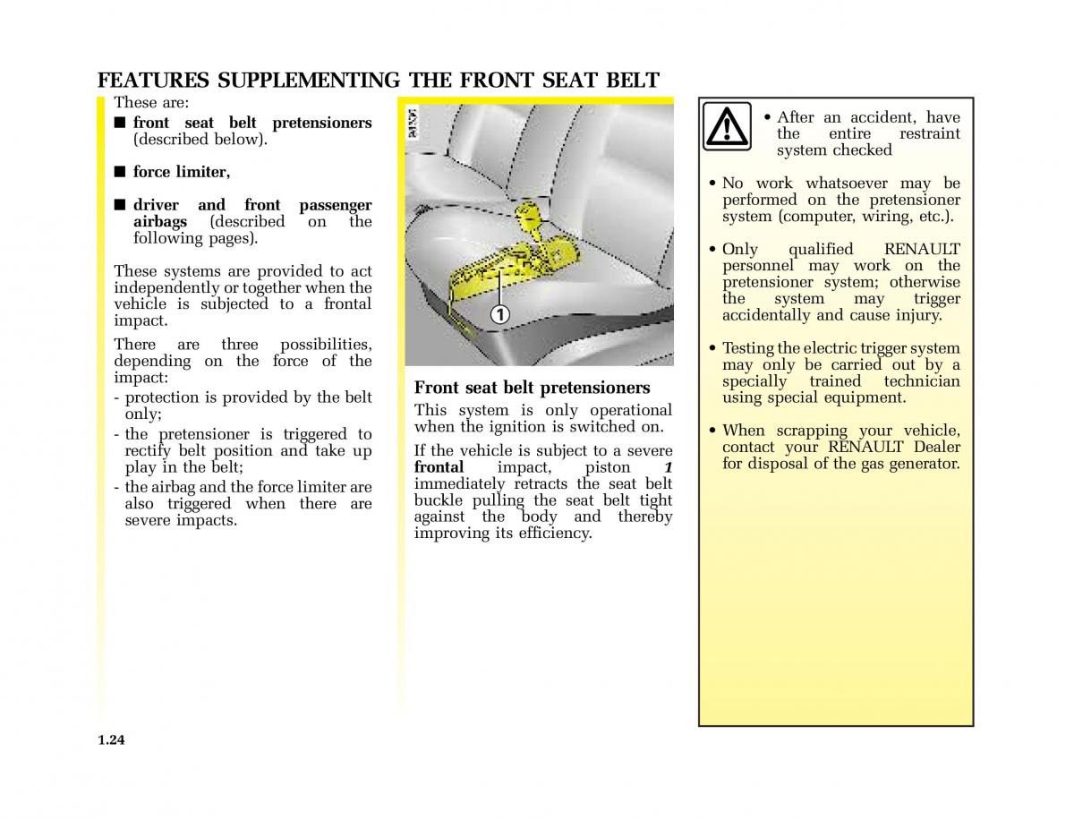 Renault Kangoo I 1 Nissan Kubistar Foton View M owners manual / page 29