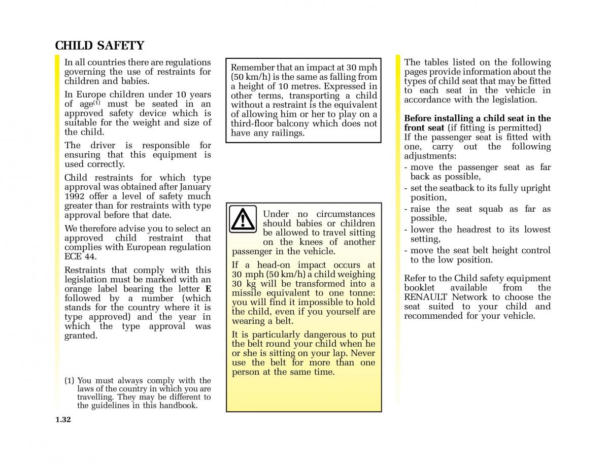 Renault Kangoo I 1 Nissan Kubistar Foton View M owners manual / page 37