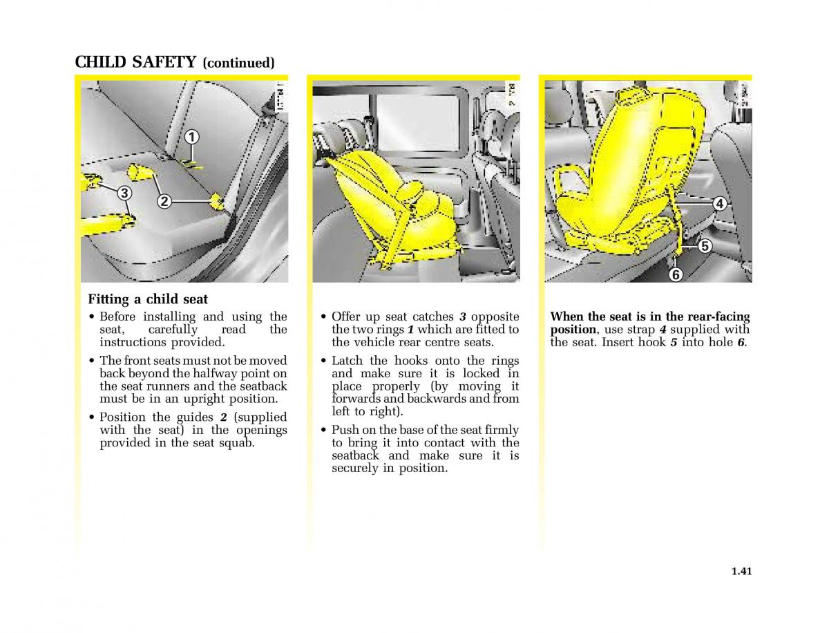 Renault Kangoo I 1 Nissan Kubistar Foton View M owners manual / page 46