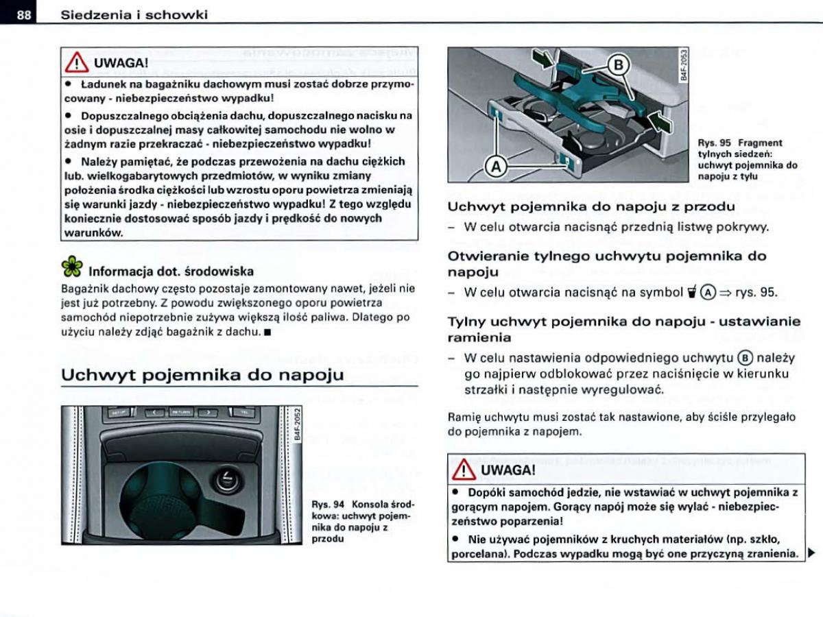 manual Audi A6 Audi A6 C6 instrukcja / page 88