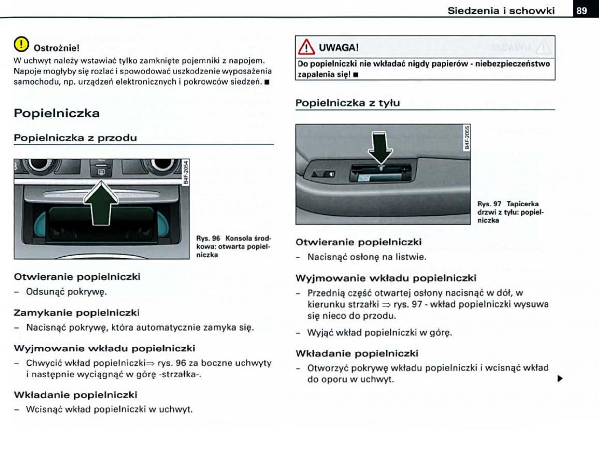 manual Audi A6 Audi A6 C6 instrukcja / page 89